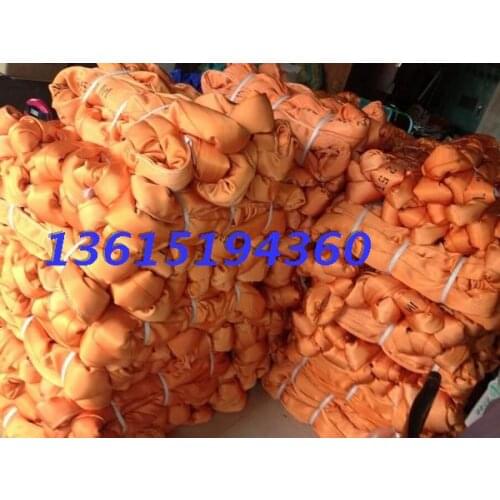 40T12M flexible lifting belt 40 tons of 12 meters from the 40 tons of tons of heavy sling buckle round sling 40t12m