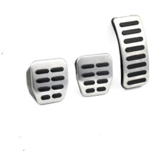 Car styling Stainless Steel Car Pedals for Audi TT Pedale VW SEAT for SKODA Golf 3 4 Polo 9N3 Octavia Ibiza Fabia A1 A2 A3 GTI
