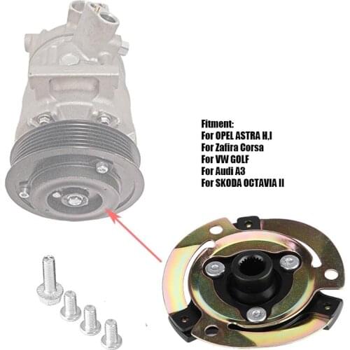 Auto Pulley Compressor Clutch Hub 5N0820803A 1K0820803L 1K0820803N for Opel CVC for AUDI for SEAT for SKODA for VW