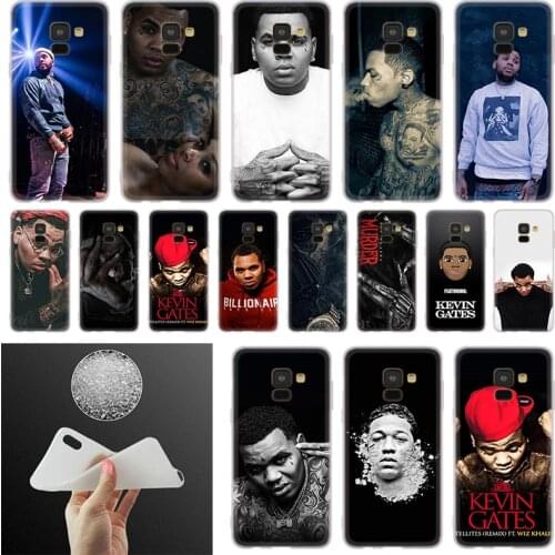 Kevin Gates Phone Case For Samsung Galaxy A10 A20 A30 A40 A50 A60 A70 A6 A8 Plus A7 A9 2018 A3 A5 2017 Soft Cover Coque