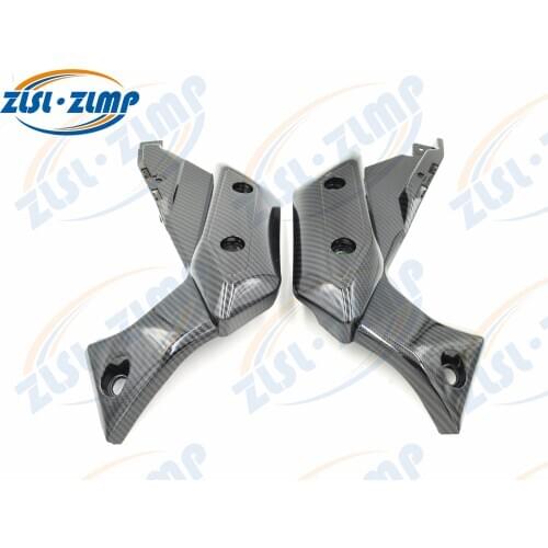 Carbon Fiber Color Fairing Bodywork Side Frame Panels Cover For YAMAHA XJ6 2009 2010 2011 2012
