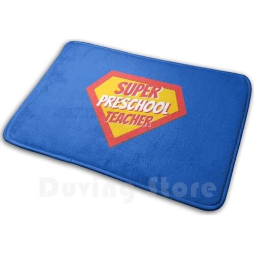 Preschool Teacher Gifts | Super Preschool Teacher Carpet Mat Rug Cushion Soft Preschool Teacher For Preschool Teacher