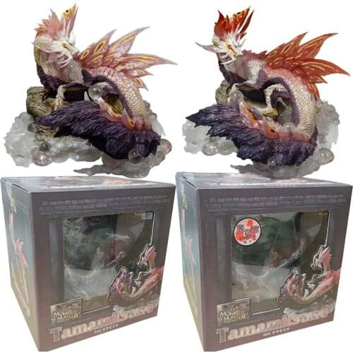 Monster Hunter World Double Cross Mizutsune Bubble Fox Genuine New Japanese Genuine Action Figure Model Kids Toy Gift