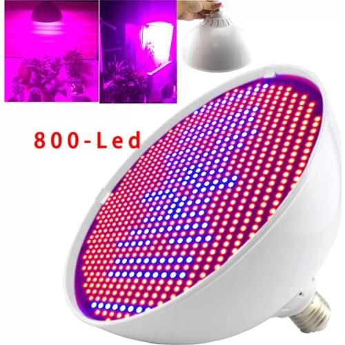 Powerful 800 LED Grow Light Bulbs For Plant Flower Growth Lamp Indoor Greenhouse Vegetable Growing LED Hydroponics planterR1