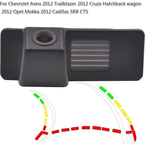 New Car Rear View Camera For Chevrolet Aveo 2012 Trailblazer 2012 Cruze Hatchback Wagon 2012 Opel Mokka 2012 Cadillas SRX CTS