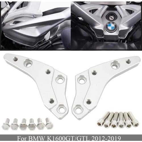 For BMW K1600GT K1600GTL K1600 2012-2019 Motorcycle Aluminum Alloy Handlebar Risers 18mm Height up Adapters