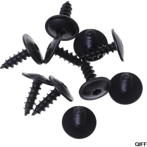Drop Ship&Wholesale 10pcs Engine Cover Undertray Splashguard Wheel Arch Torx Screw For V.W Au.di 5x16mm Clips May29