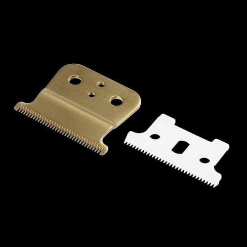 Replacement Steel and Ceramic Blade Set T-Outliner Blade Replacement for ANDIS GTX Detail Trimmer for Electric Hair Clipper