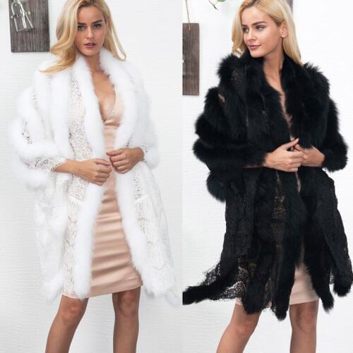 SQLYZAWN Long Fur Coats