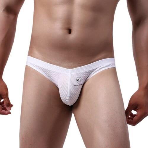 1/6PCS Men Thong G-string Jockstrap Sexy Low Rise Bugle Pouch Underwear Slip Homme Gay Panties Open Butt Summer Bikini Swimwear