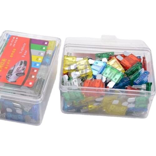 100pcs Car Fuse Insert 10A-30A