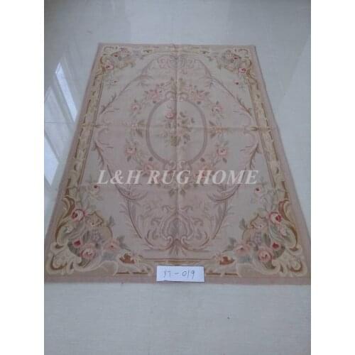 Free shipping 3'x5' French Aubusson rugs handmade woolen carpets New design 2016