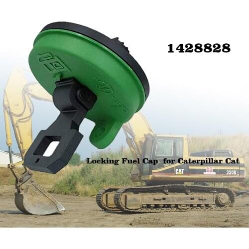 Locking Fuel Cap Fit for Caterpillar Cat 216B 226B 236B 242B 246B 247B 252B 262B 277B 1428828 2010330 2849039