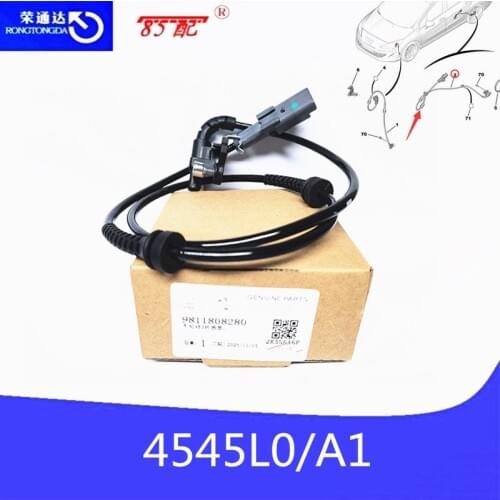 Left and Right Rear Wheel Speed Sensors Driving AIDS 4545L0 For Peugeot 307 308 408 Citroen C4 DS4