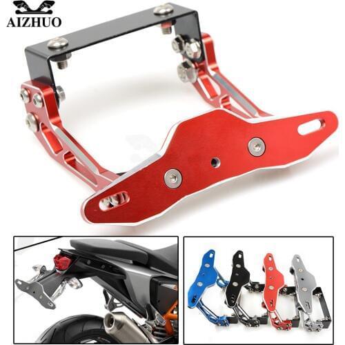 Motorcycle License Number Plate Holder for bmw r nine t s1000r s1000rr f800r r1200rt yamaha r1 2004 2005 2006 2007 08 2009-2015