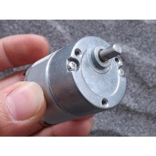33GB-520 DC Motor,12V/350rpm High Speed, metal gear motor for RC smart tank car, Robot etc