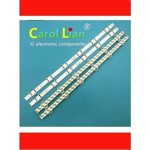 Novo conjunto = 20 5 PCS tira CONDUZIDA Para LG 49UV340C 49UJ6565 49UJ670V V17 49 R1 L1 ART3 2862 2863 6916L-2862A 6916L-2863A