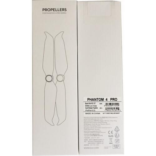 2 Pairs Genuine DJI Phantom 4 Series Part 137 9455S Low Noise Propellers Quick Release Blade for Phantom 4 Pro/Adv/ Pro V2.0