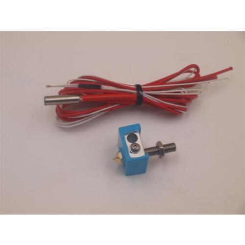 12V/24V MK8 hotend kit 0.4mm ptfe linear tube throat with silicone sock for REPLICATOR Reprap prusa Anet 3D printer