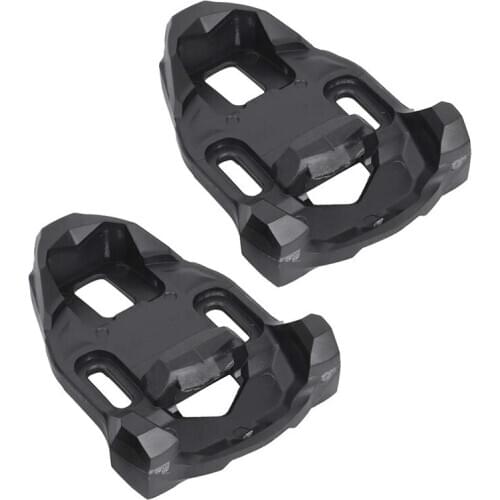 Bike Cleat Set Plastic Black Road Bike Cycling Pedal Cleat Lock Anti-Skid Road Bike Cleat for Time IClic/X-Presso Pedal