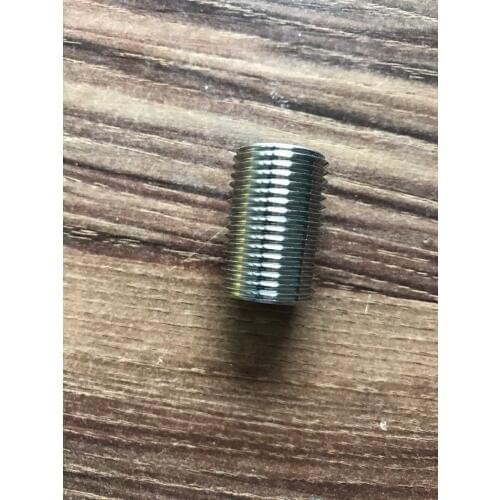 New 1/2"NPS Full Thread Nipple, 30mm length Stainless Steel 304, Pipe Fitting, Homebrew Hardware