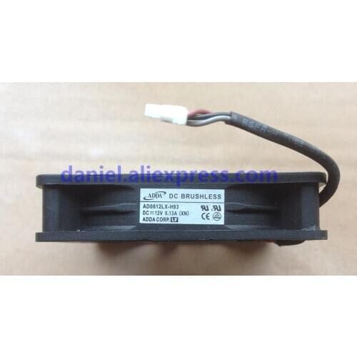 New ADDA AD0612LX-H93 6015 12V 0.13A 6CM Mingji Ms614 Projector Fan