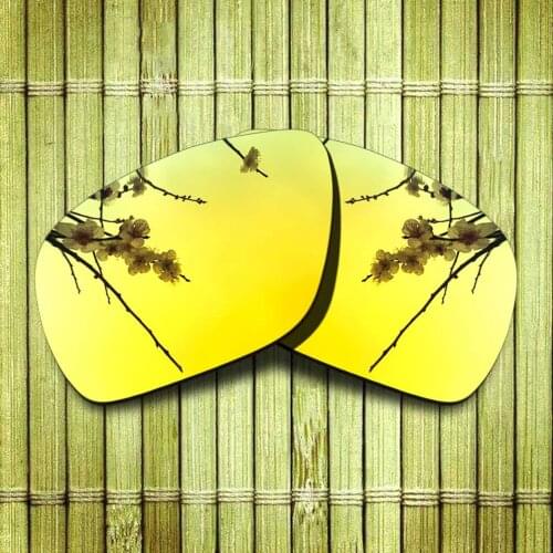 Polarized Replacement Lense For-Oakley Dispatch 1 Sunglasses Frame True Color Mirrored Coating - Yellow Options