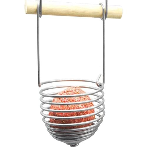 Durable Pets Feed Holder Outdoor Bird Feeder Pet Parrot Food Feeding Wild Birds Hanging Container Small Pets Hanger Feeding Tool