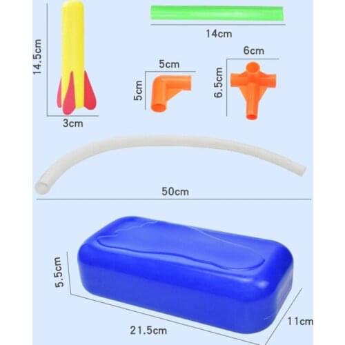 Stomp Rocket Rocket Launcher Rockets And Air Rocket Launcher Outdoor Rocket STEM Gift for Boys and Girls