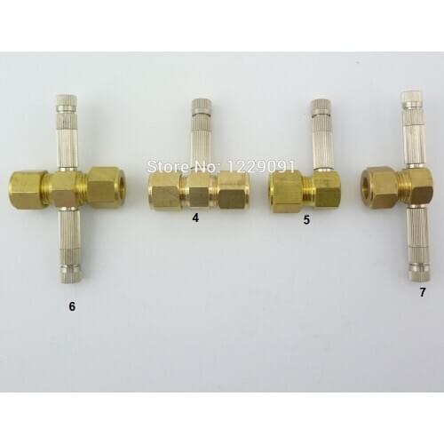 0.2mm Garden Sprinklers high pressure Fog Mist Nozzle mist water sprayer garden spray atomizing nozzle 10 Pcs