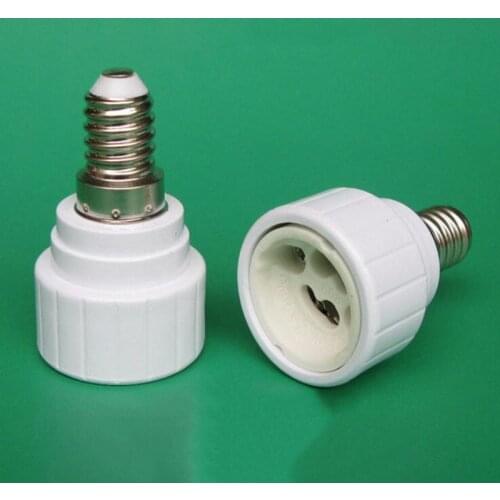 E14 TO GU10 Extend Lamp Holder Conerter GU10 LED Bulb Socket Adapter 15PCS