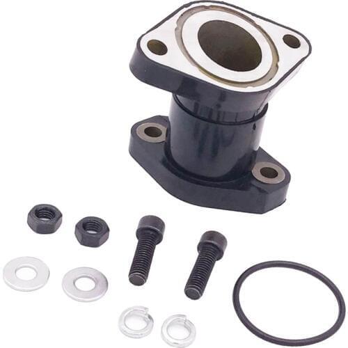 Intake Manifold Carb Carburetor Adapter Joint Boot Replacement for Yamaha Big Bear 350 YFM 350 93 -97