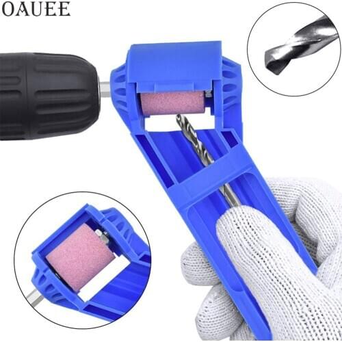 1 Set Corundum Grinding Wheel Drill Bit Sharpener Titanium Drill Portable Drill Bit Powered Tool Parts