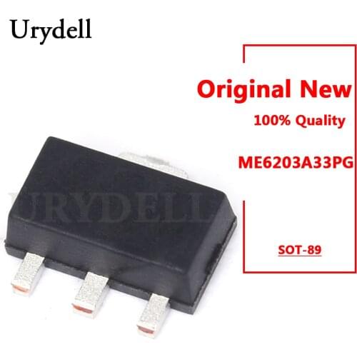 10pcs ME6203A33PG SOT-89 New and Original