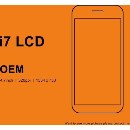 10PCS For iphone 7 LCD Display OEM With Grade 3D Touch Screen Digitizer Assembly Replacement For iphone 7 LCD White&Black