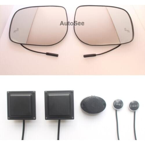 2010 for Toyota Camry, Altis BSW BSA blind spot warning assist system 24GHZ Millimeter waves Radar Sensor with Mirror LED light