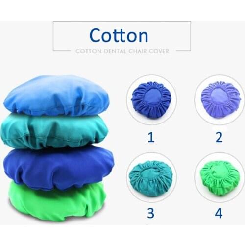 4 Pieces/Set High Elasticity Dental Cotton Unit Dental Elastic Chair Seat Cover Dentist Equipment Tool Seat Cover Protector