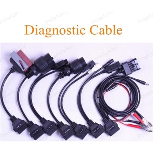 8 Cables/set for PSA ,Audi,BENZ, OPEL,FIAT,BMW Car Diagnostic Cable Car Scanner Cable Diagnostic Adapter Connector Wholesale