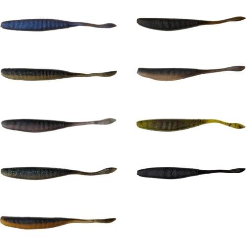 BassLegend Salty Fishing Soft Gravity Dolive Stick Worm For Bass Pike Walleye Swimbait Shad 90mm 4.5g/125mm 7.7g/150mm 12.7g