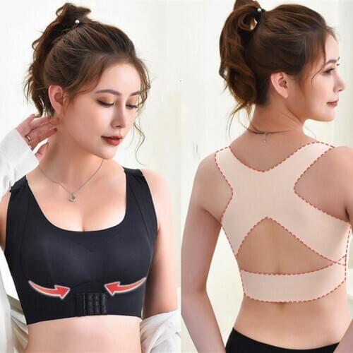 FINETOO Semaless Bra Front Closure Push Up Bra Women Soft Padded Bras M-3XL Plus Size Bra Female Brassiere Ladies Lingerie 2020
