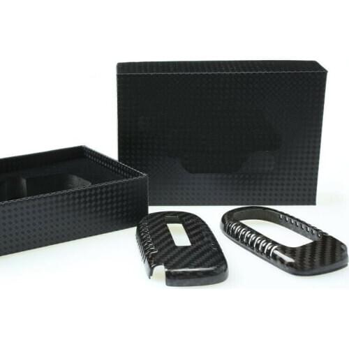 For Jeep Grand Cherokee Renegade Cherokee carbon fibre Key Keyless Remote Entry Case Cover