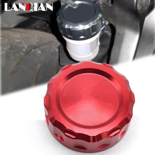 For Suzuki GSXR600 GSXR750 2011-2014 MT-09 FZ09 FZ-09 2013-2016 Motorcycle CNC Aluminum Rear Brake Fluid Reservoir Cover Cap