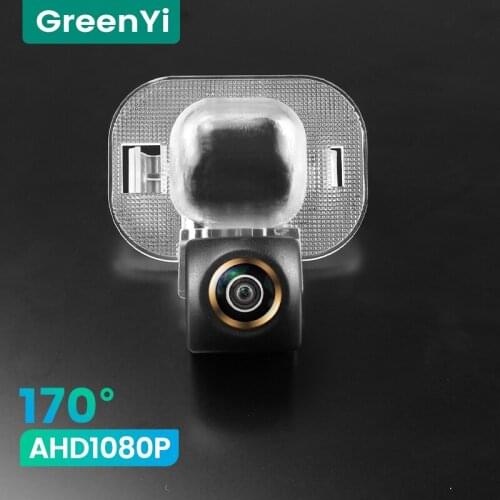 GreenYi 1080P HD 170° Car Rear View Camera For Hyundai Verna Solaris Sedan Kia Forte K2 K3 Reverse Reversing Vehicle Parking AHD