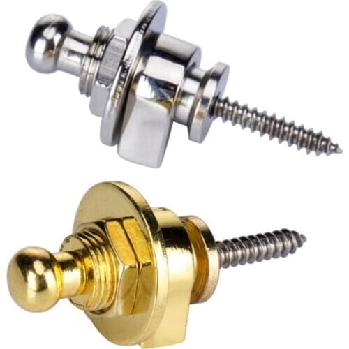 1pcs anti slip electric guitar tail pin, strap pin, metal universal, anti stripping guitar strap buckle Strap nails