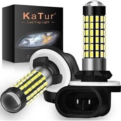KaTur LED H3 Bulbs (PK22s)
