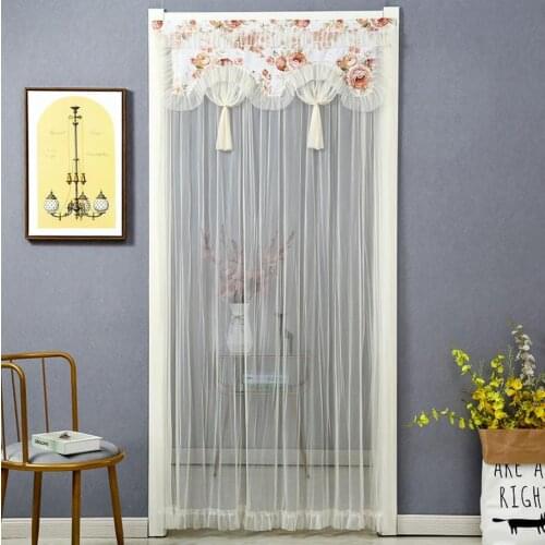 Lace Door Screens Home Textile Home Garden Fashion Screens Anti-mosquito Bedroom Privacy Protection Drop Shipping 2020 F0430