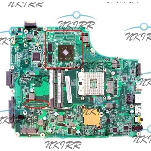DAZR7BMB8E0 MBPTP06001 MB.PTP06.001 HD5470 1G DDR3 HM55 motherboard for Acer Aspire TimelineX 5820T 5820TG