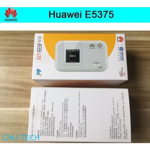 HUAWEI E5375 4G LTE FDD 1800/2100/2600MHz/TDD Mobile WiFi 150Mbp Wireless Router