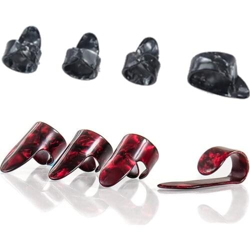 Ballad Guitar Finger Set Guitar Pain-Proof Finger Set Pluck Piece Accessories Guitar Guitar Finger Thumb Index Finger Set