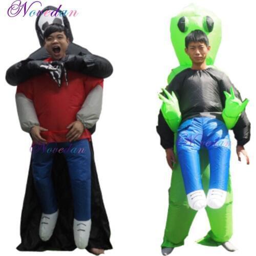 Ghost Inflatable Terror Set Adult Fun Blasting Costume Party Fancy Dress Party Dress Dark Death Catch Me Horror Halloween